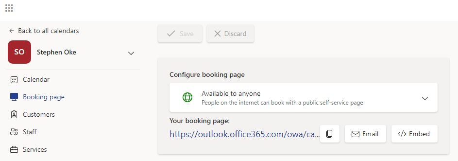 Microsoft Bookings Screenshot 7